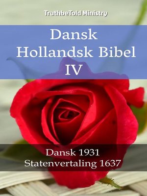 cover image of Dansk Hollandsk Bibel IV